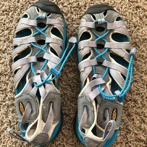 Keen water or hiking shoes